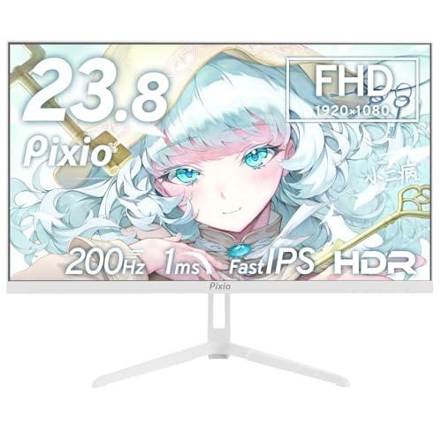 Pixio PX248 Wave White 23.8インチ 200Hz
