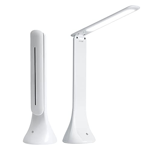 創優会 スタンド式 LEDデスクライト 折り畳み USB充電 コンパクト収納 3段階調光