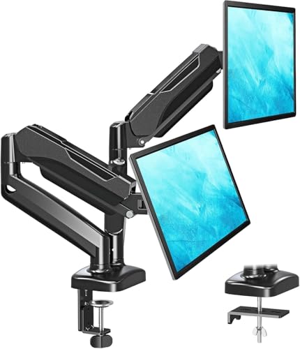 MOUNTUP デュアルモニターアーム 32インチ対応