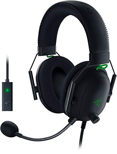 Razer BlackShark V2 ゲーミングヘッドセット（USBサウンドカード付）