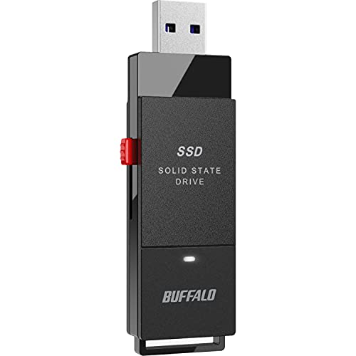 バッファロー SSD 外付け 500GB 超小型
