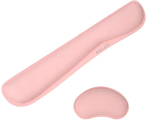 ELZO リストレスト 低反発 キーボード用 パームレスト 手首クッション 疲労軽減 人間工学