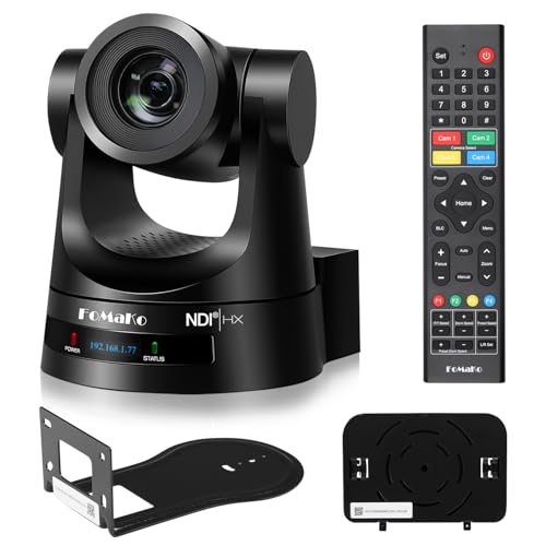 FoMaKo NDI|HX3 PTZカメラ 20倍光学ズーム NDI/3G-SDI/HDMI出力