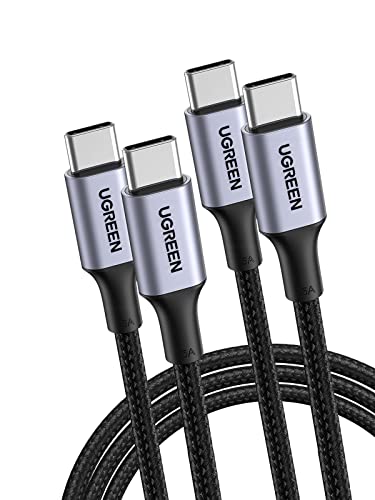 UGREEN USB Type-Cケーブル PD対応 100W/5A 超急速充電（2本セット）