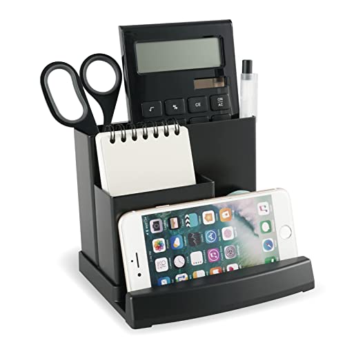 カール事務器 デスクオーガナイザー スチール製 ブラック