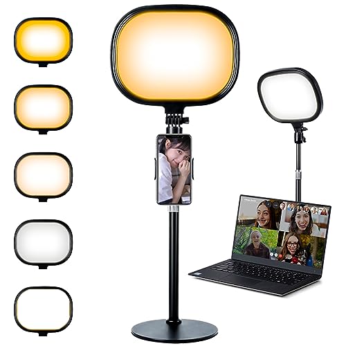 MIGABER LEDリングライト 卓上 自撮り 50段階調光