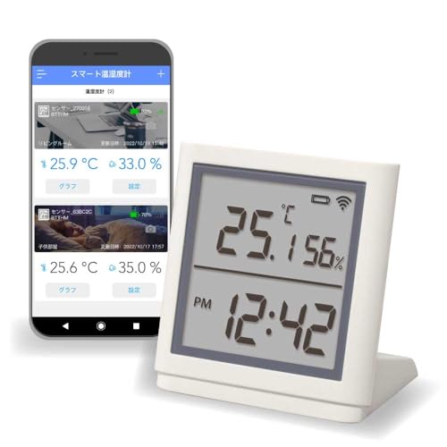 ラトックシステム スマート温湿度計