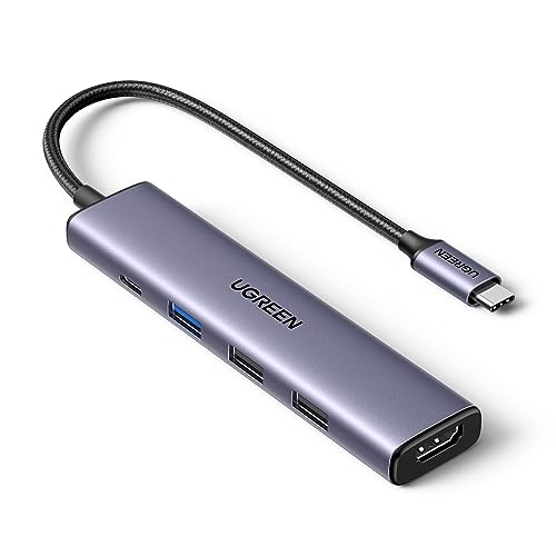 UGREEN Revodok 105 USB-Cハブ 5-IN-1 HDMI 4K@30Hz 100W PD対応