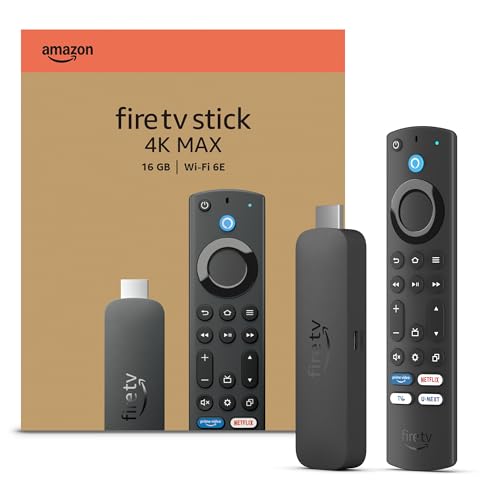 Amazon Fire TV Stick 4K Max（第2世代）| Wi-Fi 6E対応・史上最もパワフル
