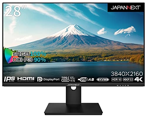 JAPANNEXT JN-i282URC65W 28インチ 4K USB-C 65W