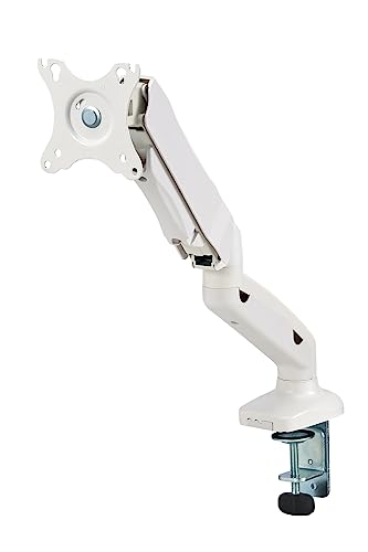 エレコム モニターアーム シングル 17-32インチ対応 耐荷重9kg ガススプリング式 ホワイト DPA-SS08WH