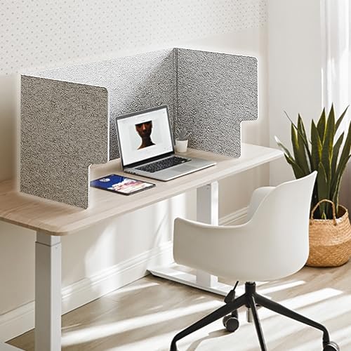 BKBLDBD 防音吸音デスクパーテーション 高密度吸音フェルト 60×50×50cm