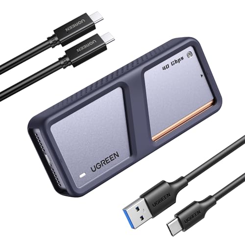 UGREEN M.2 SSD 外付けケース USB4 40Gbps ruggedモデル