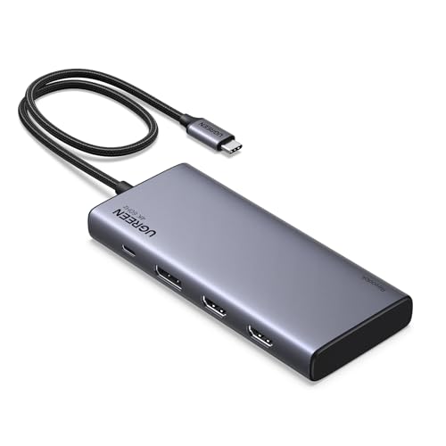 UGREEN Revodok USB-C ハブ ドッキングステーション 3画面出力モデル