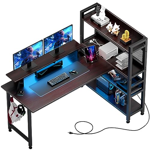 COMHOMA ゲーミングデスク L字