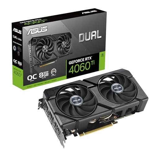 ASUS Dual GeForce RTX 4060 Ti EVO OC Edition 8GB GDDR6