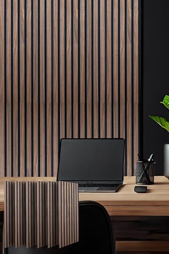 ottostyle スラットウォール 6枚 ウォールナット