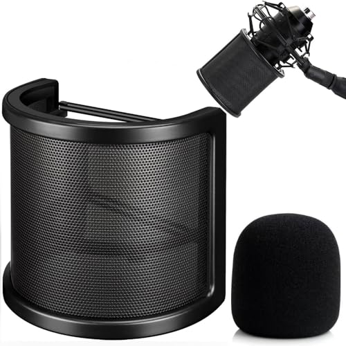 fengle U型ポップガード 金属+スポンジ3層