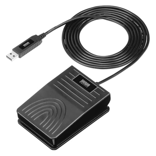 イーサプライ USBフットペダル 1ペダル