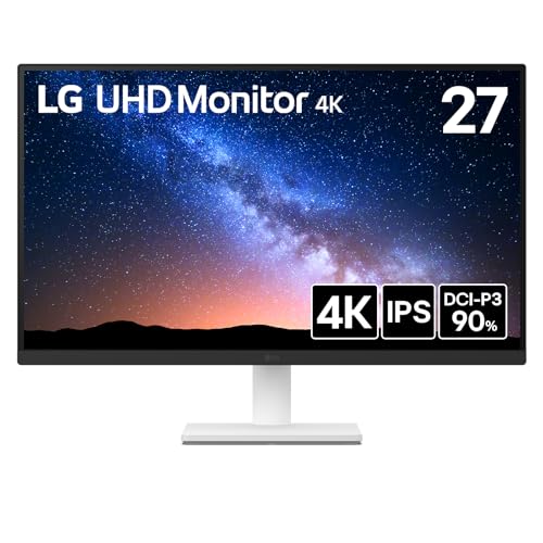 LG 27US500-W 27インチ 4K DCI-P3 90%
