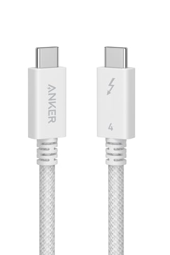 Anker Prime USB-C & USB-C ケーブル Thunderbolt 4 240W 40Gbps 8K映像出力 1.0m