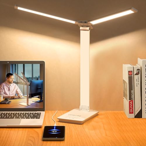 CATELLANE デスクライト ダブル光源 目に優しい 800lm