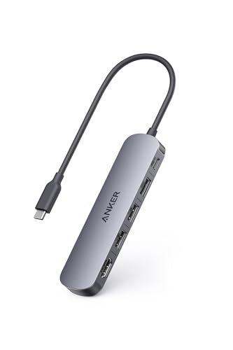 Anker USB-C ハブ (5-in-1, 4K, HDMI) 100W USB PD対応 4K HDMIポート 5Gbps 高速データ転送