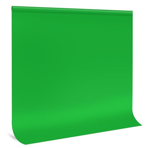 Hemmotop 背景布 緑 クロマキー 撮影用 グリーンバック 2×2m