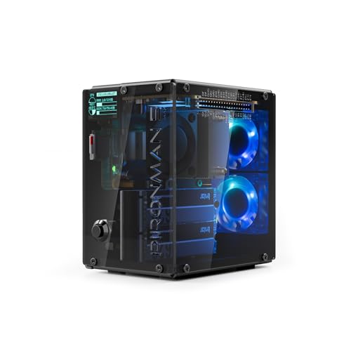 Pironman 5-MAX デュアル NVMe M.2 SSD PCIe ケース（Raspberry Pi 5用）