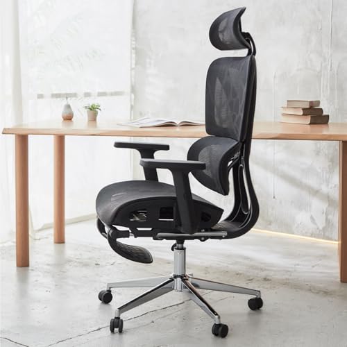ilooiloo オフィスチェア 2026年モデル 人間工学 フットレスト付き