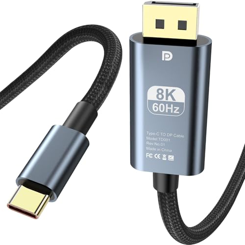 8K USB-C to HDMI変換ケーブル HDCP 2.3対応（Thunderbolt 4/5互換・2M）