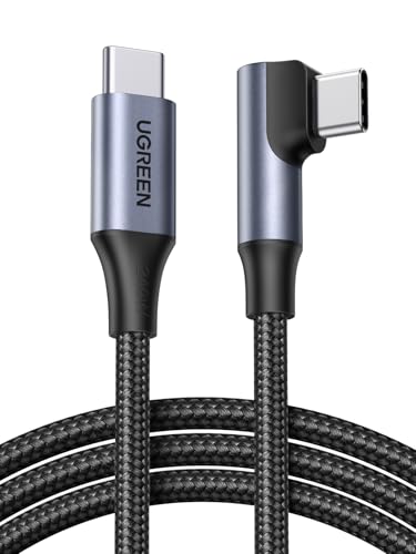 UGREEN USB-C L字ケーブル 240W PD急速充電対応 2m