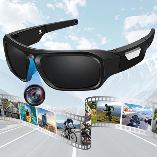サングラス型4Kアクションカメラ【IP66防水】