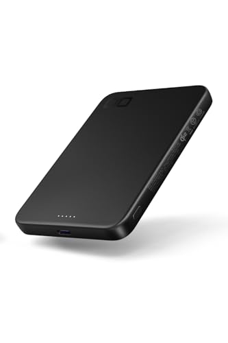CIO 半固体系 Qi2対応 モバイルバッテリー 5000mAh