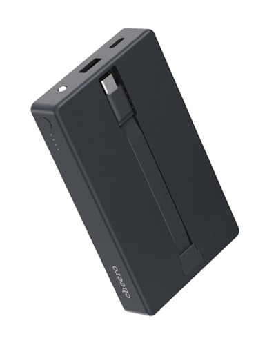 cheero 準固体電池搭載モバイルバッテリー 10000mAh PD20W CHE-135-BK