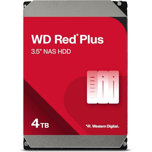 WD Red Plus 内蔵HDD 4TB CMR NAS対応 24時間稼働 WD40EFZZ