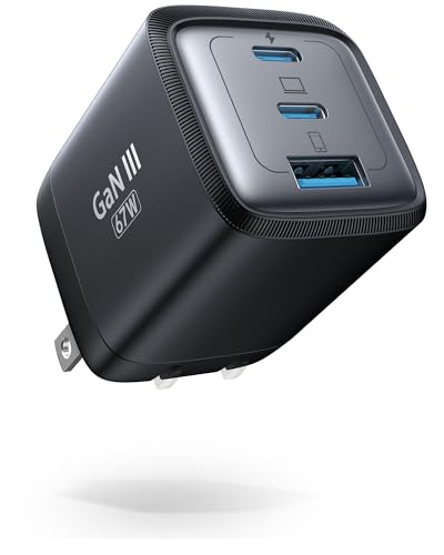 AKROOM 67W 充電器 Type-C USB 3ポート