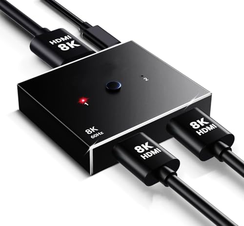 HDMI切替器 4入力2出力（HDMI 2.1対応）