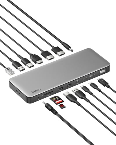 Belkin Thunderbolt 4 ドッキングステーション 14-in-1